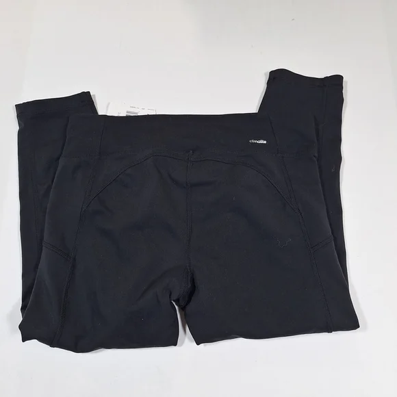 adidas Kids Black Leggings - Picture 2 of 7